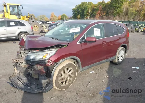2016 Honda Cr-V Ex-L z USA, uszkodzony, nr VIN 5J6RM4H77GL060672